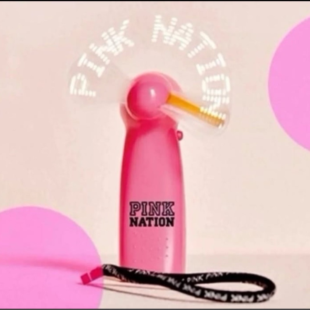 Victoria’s Secret Pink LED Fan Portable Fan
